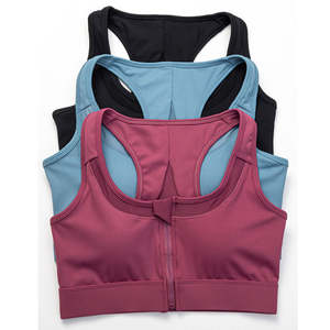 High Support Women's <b>Sexy</b> Breathable Heat-Transfer Printed Cut-out Y-line Strap Sports Bra for Adult Athletic Training - Product Image 5