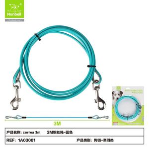 Guinzaglio per Animali CORREA 3m, Collare per Cani in Filo d'Acciaio - Product Image 3