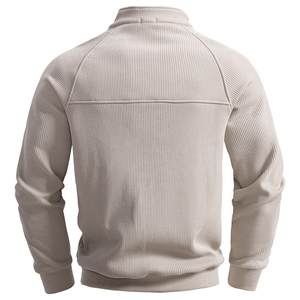 Sudadera de Cuello Redondo con Logotipo Personalizado, Primavera 2026, Transpirable, de Forro Polar Ecológico, Poliéster/Algodón, Elegante para Hombre - Product Image 2