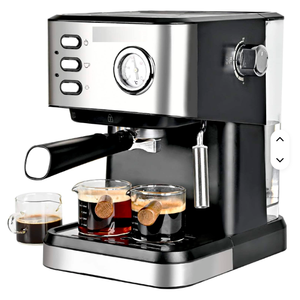NUOVA Macchina da Caffè Elettrica Semiautomatica 1050W 1,5L per Casa, Ufficio, Ristorante, Caffetteria, Consegna a Domicilio, Pronta per la Spedizione - Product Image 1