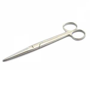 Ciseaux Mayo professionnels lames droites incurvées en acier inoxydable matière plastique Instruments chirurgicaux manuels pour la chirurgie d'utilisation - Product Image 1