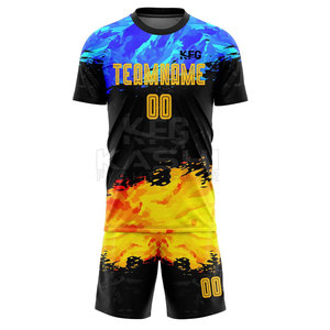 Professional Wear Soccer Uniform Short Quick Dry Made Lightweight Polyester Fabric Designed for Training Matches Official <b>Games</b> - Product Image 2