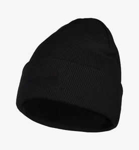 Gorro de Invierno Unisex de Alta Calidad, Negro, Tejido de Lana Cálido, con Impresión Digital, Bordado a Mano y Logotipo Personalizado - Product Image 5