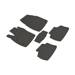 Alfombrillas de Coche Personalizadas para Ford Courier 2014-2023, Alfombrillas de Goma Antideslizantes con Túnel Central, Sin Olor - Product Image 1