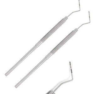 Examen dentaire des dents en acier inoxydable Soins bucco-dentaires Dentistes Sondes dentaires Prix de gros Quantité en vrac Ensemble de 6 sondes dentaires - Product Image 5