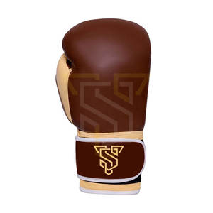Guantes de Boxeo Personalizados de 12oz para Adultos, Profesionales, Deportivos, con Agarre Antideslizante, de Cuero PU Duradero, con Patrón Impreso y Muñequera Ajustable - Product Image 4