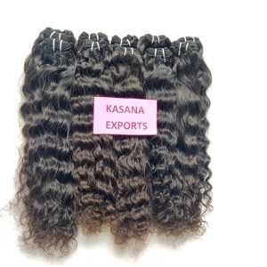 Vague profonde vietnamienne non traitée Remy tissage femmes cuticule aligné 100% naturel noir vente en gros Extensions de cheveux humains - Product Image 5