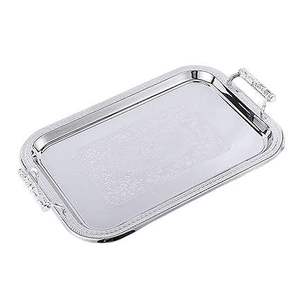 Bandeja de Servir Comida Navideña de Aluminio, Plato de Metal Artesanal para Decoración de Mesa, Diseño Moderno para Bodas, Restaurantes y Uso Doméstico - Product Image 6