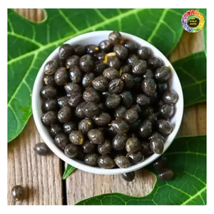 เมล็ดมะละกอดิบทั้งหมดเมล็ดมะละกอดิบแห้งเมล็ดมะละกอแห้งทำความสะอาดสมุนไพรเมล็ดมะละกอแห้งสำหรับชาพร้อมบรรจุจำนวนมาก - Product Image 2