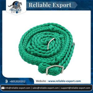 Riendas ajustables de barril de caballo de alta resistencia de algodón y cuero para entrenamiento y equipo de equitación ecuestre de carreras a un precio - Product Image 2