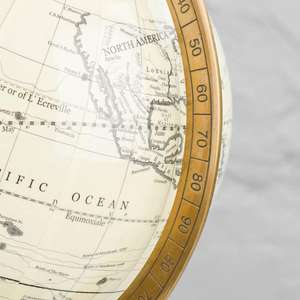 Base de Globo Terráqueo con Modelo de Avión Antiguo, Base de Pilar Negra, Centro de Mesa Decorativo, Accesorios de Lujo para Mesa de Globo, Decoración de Sala de Estar - Product Image 5