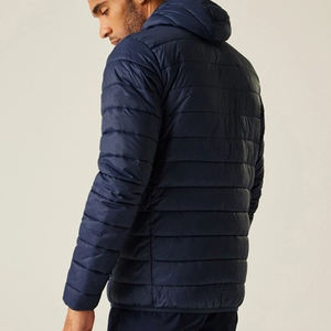 Veste d'hiver de haute qualité pour hommes, en gros, avec logo personnalisé, légère et imperméable, en duvet pour hommes pour l'extérieur - Product Image 5