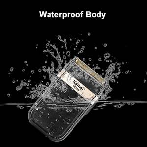 Rasoir électrique étanche à double lame pour hommes, sans fil et rechargeable par USB, tondeuse à barbe pour le visage, IPX7 - Product Image 6