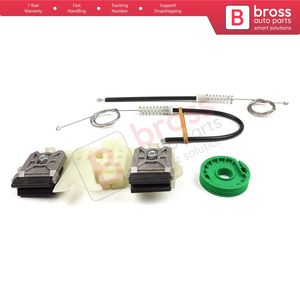 BWR5513 Kit de reparación de regulador de ventanilla eléctrica puerta delantera derecha para Fiesta MK5 JH JD BE256 2001-2008 4/5 Door Bross Auto Parts - Product Image 4