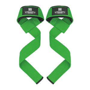 Personnalisé Fitness Haltérophilie Poignet Sangle De Levage Deadlift Gym Workout Powerlifting Coton Néoprène Rembourré Poignet Sangles - Product Image 3