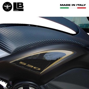 Adesivi in Gel 3D Personalizzati, Confezione da 2, Decalcomanie in Carbonio per Serbatoio Moto YAMAHA Tmax 530, Decorazione Scooter con Compatibilità 3D - Product Image 2