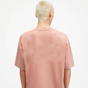 Camisetas de algodón 100% lavadas con ácido de gran tamaño para hombre, estilo de calle, ligeras y transpirables - Product Image 3