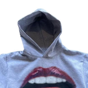 Sudaderas con capucha impresas Sudadera con capucha con estampado de pantalla de alta calidad con etiquetas personalizadas Capuchas con hombros caídos de nuevo diseño de alta calidad - Product Image 2