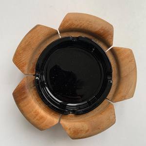 Cendrier en bois de luxe pour fumeurs |   Cendrier à cigares en bois massif artisanal pour bar, salon et cadeau - Product Image 4