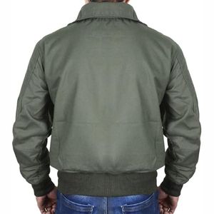 New 2025 Customized Top selling Unique quality Custom Sheepskin <b>Bomber</b> Jacket High Quality <b>Leather</b> Jacket - Product Image 3