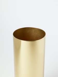 Vase à fleur cylindrique fantaisie en acier inoxydable Offre Spéciale pour dessus de table bol de Vase à fleur cylindrique en acier galvanisé or personnalisé - Product Image 3