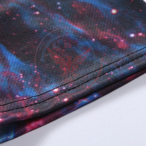 T-shirts pour hommes à sublimation, design tendance, séchage rapide, écologiques, respirants, confortables, de haute qualité, en polyester/coton polaire - Product Image 4