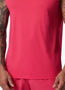 Venta al por mayor personalizado hombres deportivo sin mangas gimnasio chaleco transpirable entrenamiento músculo Stringer corte camisetas sin mangas para los hombres Fitness Stringer - Product Image 6