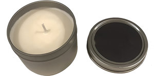 Bougie en pot en métal de luxe Offre Spéciale avec couvercle avec logo personnalisé de l'exportateur indien à un prix abordable - Product Image 2