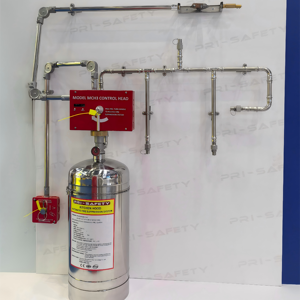 Système de suppression d'incendie pour hotte de cuisine de restaurant, système de protection incendie pour cuisine commerciale - Product Image 2