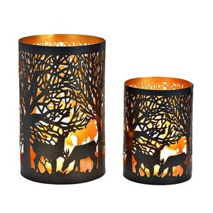 Best Quality Metal Lantern Table Top <b>Centerpiece</b> <b>Christmas</b> Decoration Gold Finishing Eco-Friendly Handmade Modern Design - Product Image 6