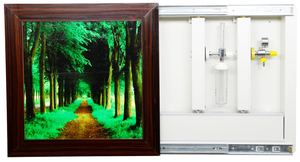 Unité de chevet VIP pour patient, 2 portes coulissantes et peinture électrostatique, mobilier hospitalier, équipement médical avec équipement électrique - Product Image 6