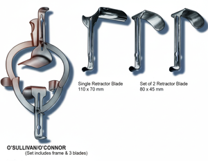 Retractor Abdominal O'Sullivan O'Connor, Instrumento Quirúrgico para Cirugía General, Ginecología y Procedimientos Abdominales - Product Image 1