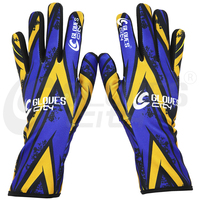 Gants de karting personnalisés à prix abordable, légers, ignifuges, respirants, anti-UV, antidérapants, à séchage rapide et compatibles écran tactile