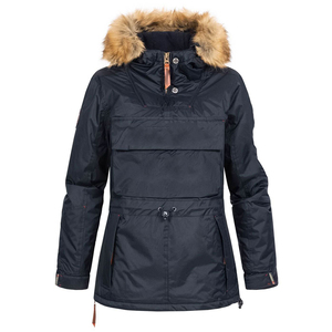 Custom Women Parka <b>Jacket</b> <b>with</b> Inner <b>Fleece</b> <b>Lining</b> Waterproof Windproof Winter Cotton Zipper Adjustable Hood - Product Image 2