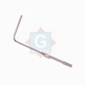 Tube d'aspiration Frazier Premium Instrument médical chirurgical Sachs Suction Tuber Thumb Control - Product Image 1