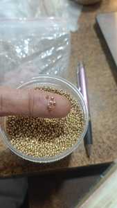 Custom Made Stainless Steel Round <b>Beads</b> with Copper Plating in 2mm+ Sizes for Jewelry Designers & <b>Bead</b> Stores Resale - Product Image 5