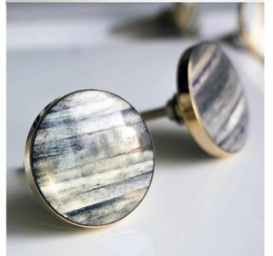 Núm Tủ Bằng Gỗ Và Đá Cẩm Thạch Và Tay Kéo Cho Phụ Kiện Nội Thất Và Núm Thiết Kế Hiện Đại Kích Thước Tùy Chỉnh - Product Image 5