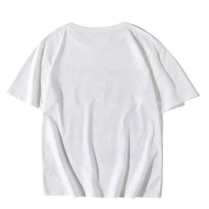 Fabrication de t-shirt pour hommes haute qualité Streetwear t-shirt blanc 250 Gsm poids lourd sérigraphie Logo t-shirt pour hommes - Product Image 5