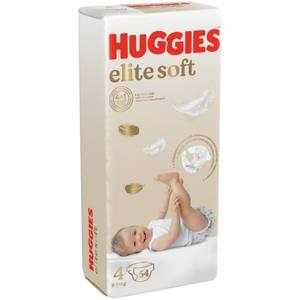 Pañales Huggies Elite Soft para Bebé, Ultrasuaves, Transpirables y Delicados con la Piel Sensible - Product Image 1