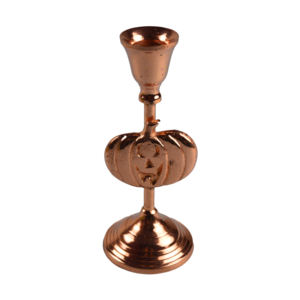 Candelabro de Metal Sólido de Diseño Festivo para Navidad con Acabado en Cobre para Decoración del Hogar en Interiores - Product Image 5