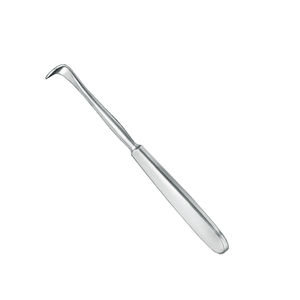 Elévateur manuel en acier Langenbeck Rasoir droit de 190mm avec base tranchante de 16mm Instrument non stérile pour salles de chirurgie - Product Image 3