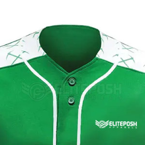 Conjunto de Jersey de béisbol de color personalizado de alta calidad de fabricación directa de fábrica ropa deportiva transpirable para adultos - Product Image 4