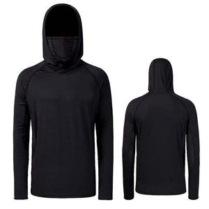 Customized UPF 50 Waterproof Quick Dry Fishing Sunscreen Hoodie Summer Unisex Ultra Thin Sports Fishing Shirts <b>Long</b> <b>Sleeve</b> <b>Tops</b> - Product Image 4