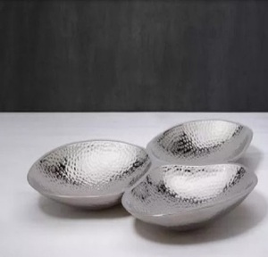 High Selling Oval Shape Brass <b>Mirror</b> Serving <b>Tray</b> Handmade Fancy Classic Fruits Serving <b>Tray</b> Handmade Inexpensive Brass <b>Tray</b> - Product Image 5
