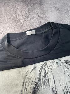 Camisetas con estampado gráfico para hombre, camisetas de gran tamaño, ropa de calle Vintage lavada, camisetas informales, Camiseta de algodón negro de manga corta - Product Image 4