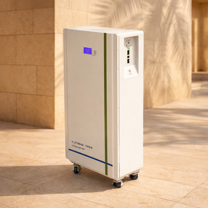 Batterie de stockage d'énergie domestique LiFePO4 sur roues 51,2 V 5 kWh 10 kWh 15 kWh 16 kWh 30 kWh 32 kWh 48 kWh CAN RS485 WiFi APP Parallèle IP65 - Product Image 1