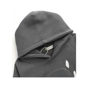 Personalizado su propio diseño Puff Impresión Drop Shoulder Hombres Sudaderas con capucha Cantidad a granel Fabricante al por mayor Hombres Puff Imprimir Sudadera con capucha - Product Image 4