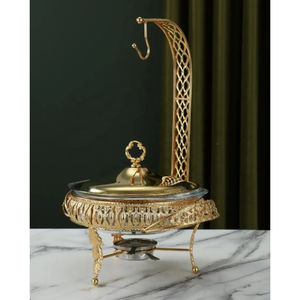 Fabricantes y proveedores de estufa calentadora de alimentos de acero inoxidable plateado, plato de frotamiento, calentador de Buffet, pantalla para restaurante de Hotel - Product Image 4