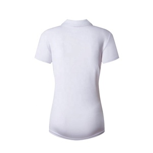 Camiseta Polo de Manga Corta Personalizada para Mujer, Verano 2023, Impresión por Sublimación, Cuello con Botones, Informal, Suéter con Solapa Económico - Product Image 3