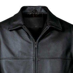 Chaquetas de Cuero Personalizadas OEM Disponibles 2026, Chaquetas de Cuero Negras de Alta Calidad a Precio Económico, Chaqueta de Cuero de Invierno para Hombre - Product Image 3